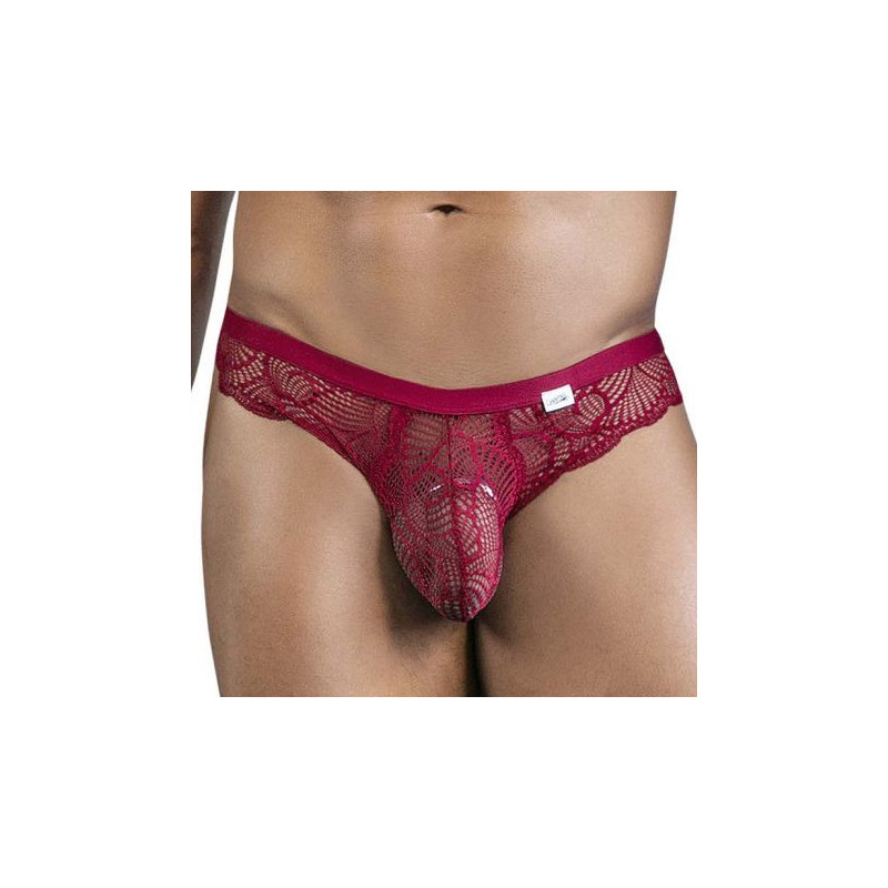 CandyMan Slip Dentelle Elynos Bordeaux